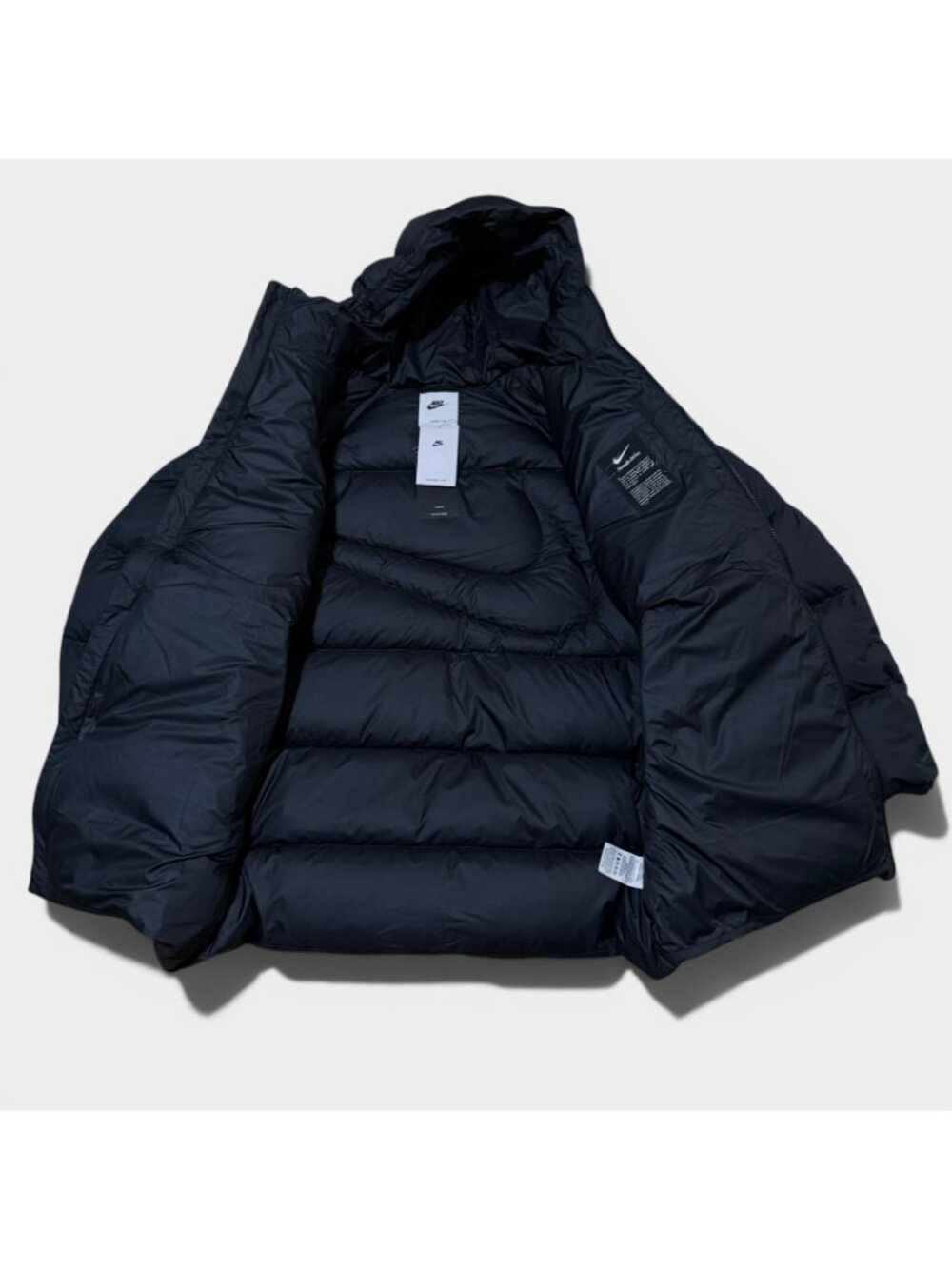 Nike Sportswear Club Therma-FIT Loose Parka Men's Small Black IH2377-010 NWT - Picture 5 of 14
